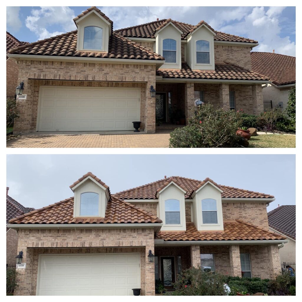 roof cleaning Houston TX