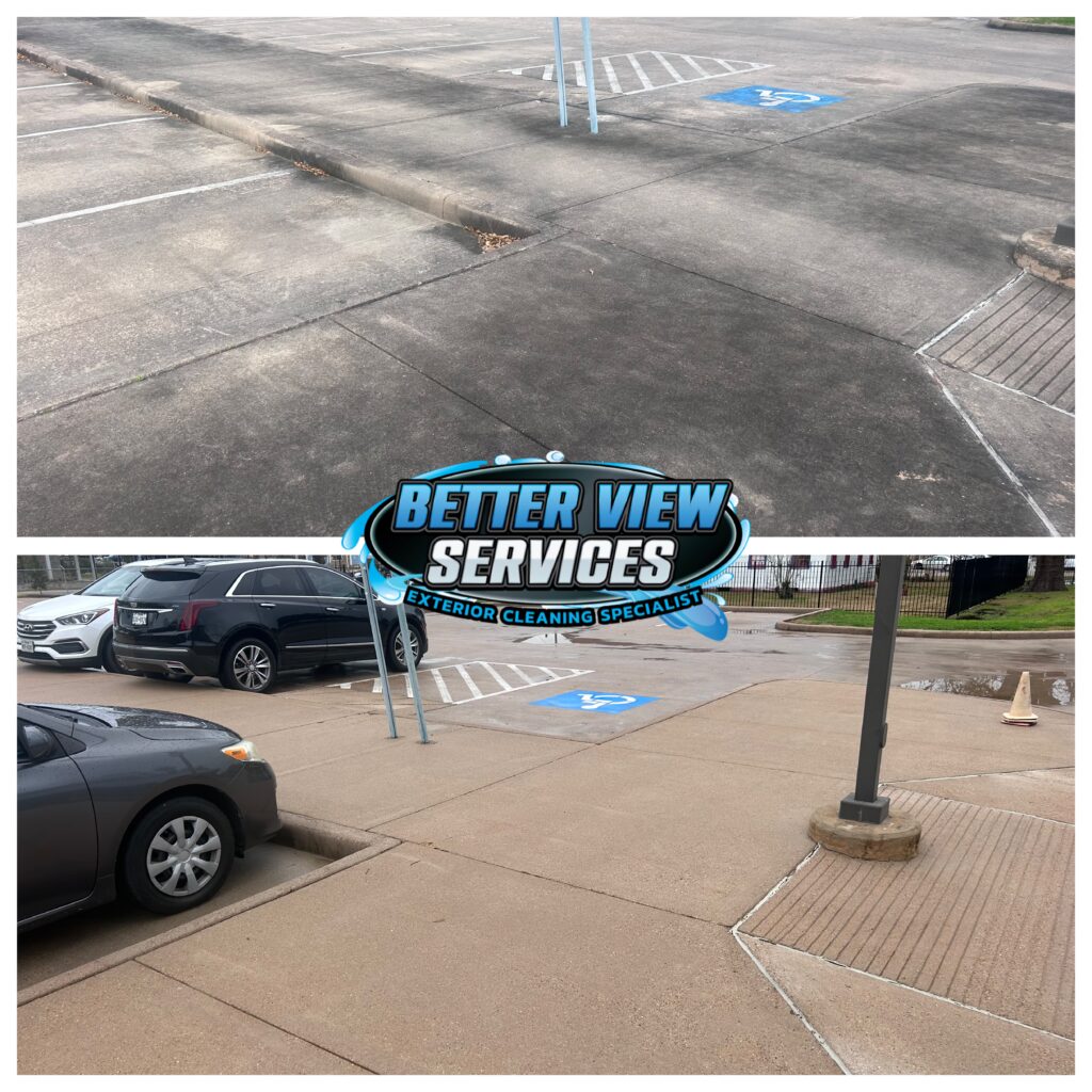 Parking Lot Power Washing Cypress